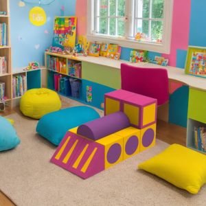 Set din module softplay "Tren"